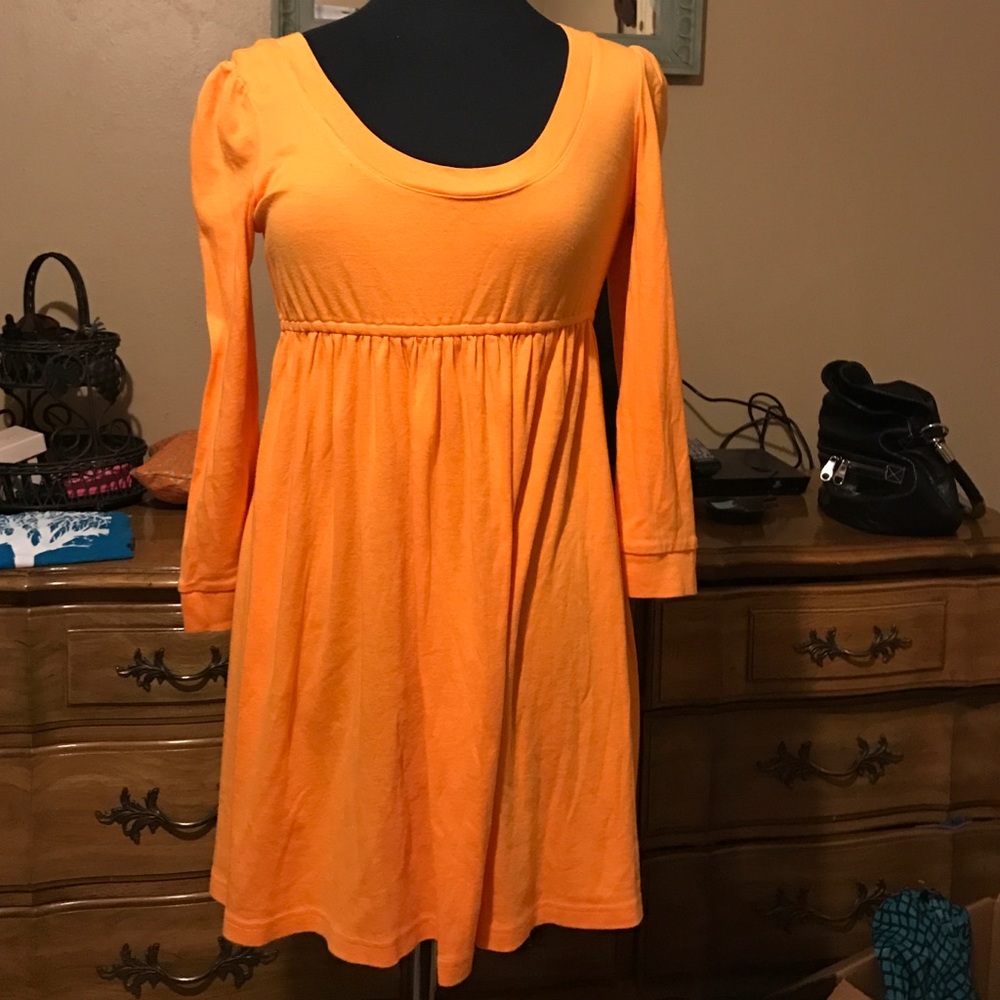 !! Orange sweater dress by VS
